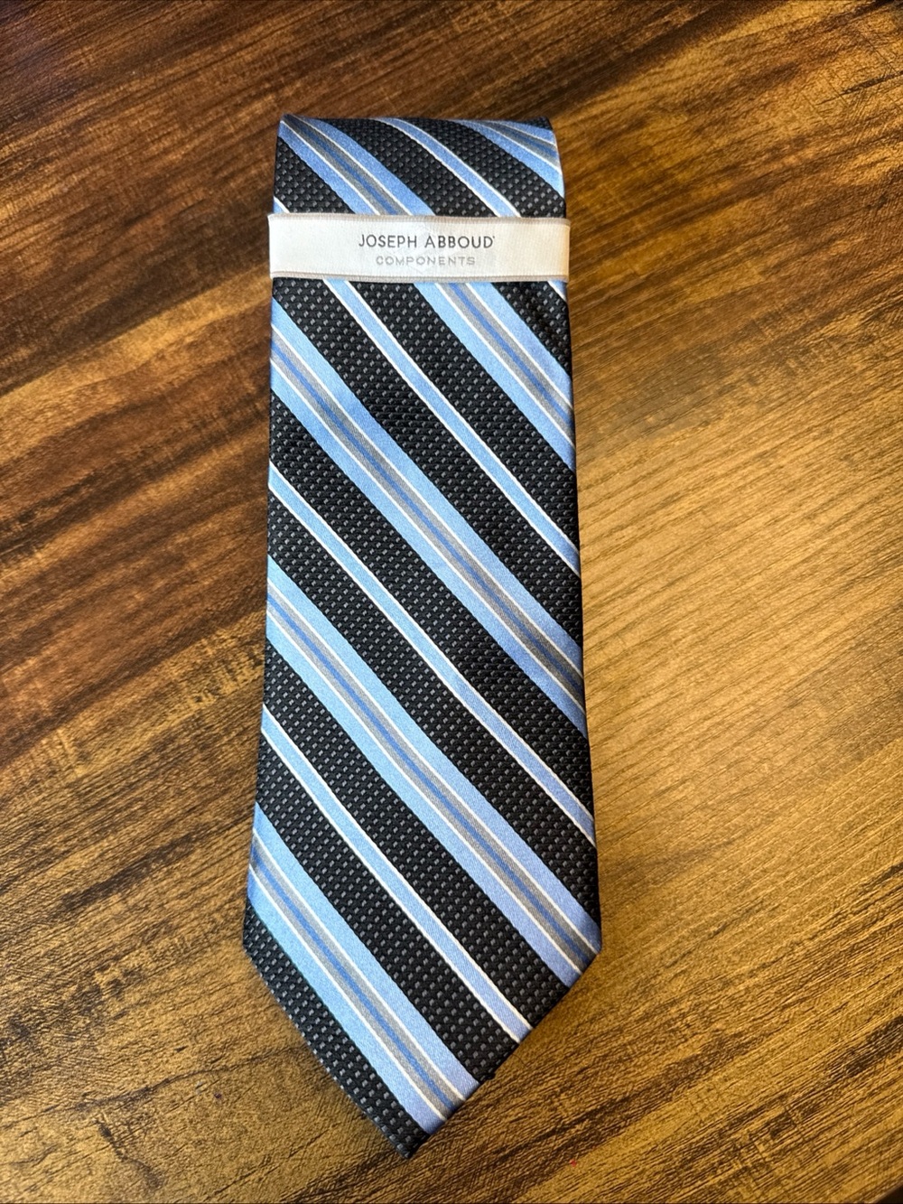 Joseph Abbound  Men’s Silk Striped Tie
